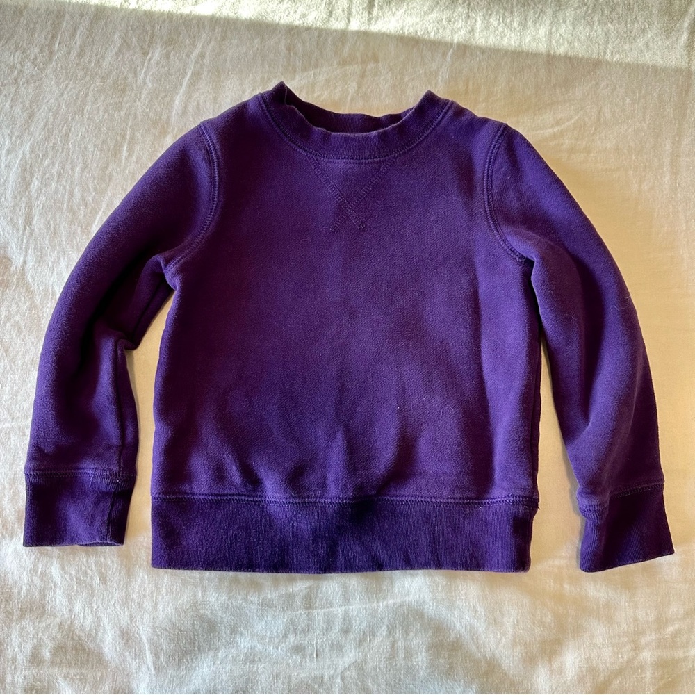 Primary purple sweatshirt